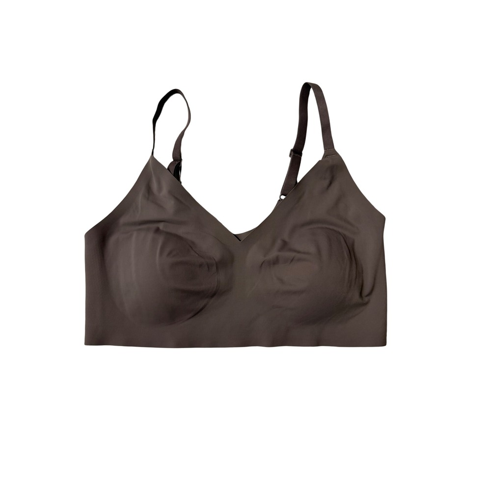 True & Co True Body Triangle Convertible Bralette Mink Size L